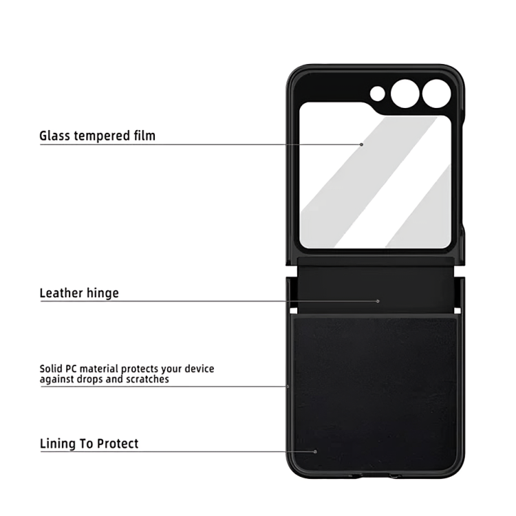 Kickstand Phone Case Retractable Hinge Rear Screen Film